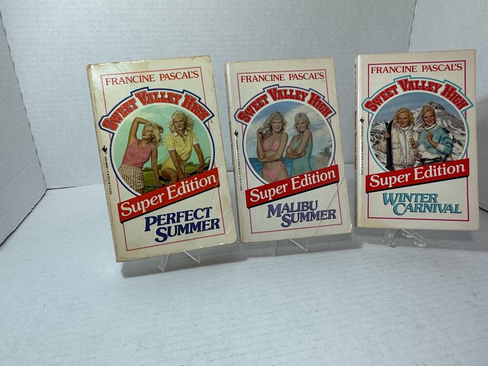 Sweet Valley High Super Edition Lot of 3 by Francine Pascal 1986 1985